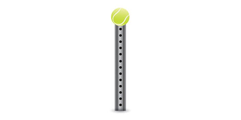 Country Lore: Metal Post Caps From Tennis Balls Image
